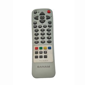 کنترل تلویزیون صنام ولوم بالا SANAM TVC-021R-A