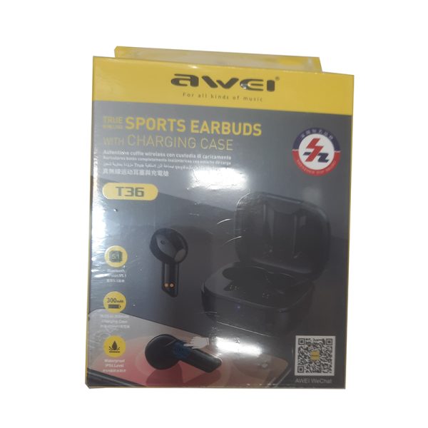 ایرپاد اسپرت آوی AWEI SPORTS EARBUDS T36