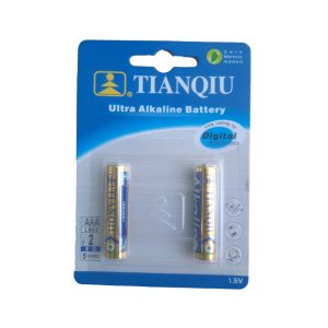 باتری تیانکیو نیم قلم آلکالین TIANQIU AAA Ultra Alkaline