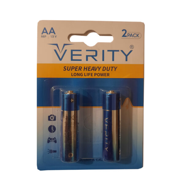 باتری ورتی نیم قلم VERITY AAA Super Heavy Duty