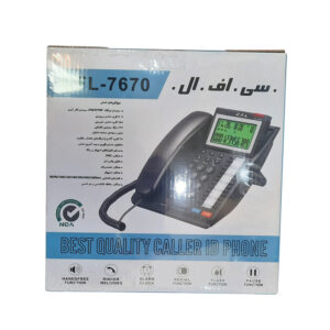 تلفن رومیزی سی اف ال CFL-7670