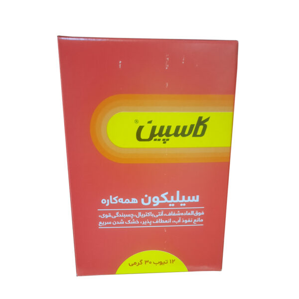 چسب سیلیکون کاسپین (شفاف) CASPIAN 30g