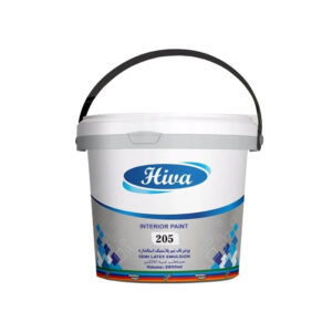 رنگ نیم پلاستیک هیوا (گالن) HIVA 205