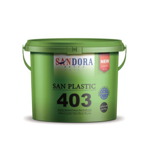 رنگ نیم پلاستیک سفارشی ساندورا (12کیلو) SANDORA