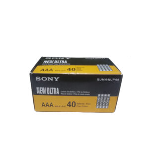 باتری نیم قلم سونی (بسته 40 عددی) SONY AAA