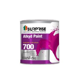 رنگ روغنی نیمه براق سفید سورپرایز (4 کیلویی) SURPRISE